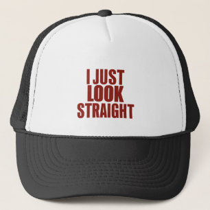 Jag ser bara rakt LGBT HBTQ Pride månad Keps