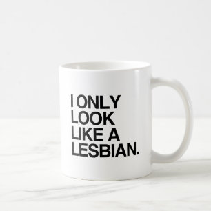 JAG SER BARA UT SOM EN LESBISK -.png Kaffemugg