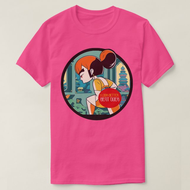 Jag ser bättre ut över 5 t shirt (Design framsida)