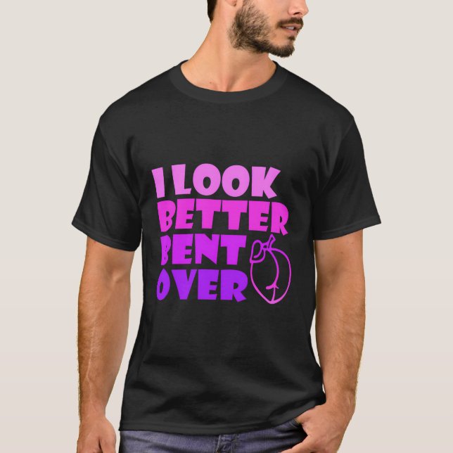 Jag ser bättre ut över Sarkastic T Shirt (Framsida)