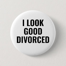 Jag ser Bra Divorced Button Knapp