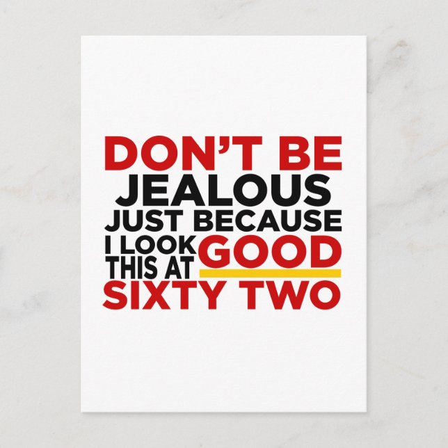 Jag ser Bra på det här vid 62-dagars design Vykort (Framsida)