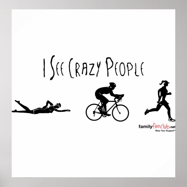 Jag ser Crazy People Poster (Framsidan)