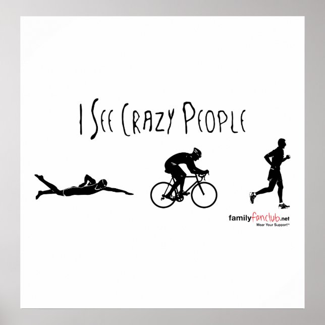 Jag ser Crazy People Poster (Framsidan)