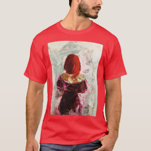 Jag ser den röda originalversionen av oljemålning  t shirt