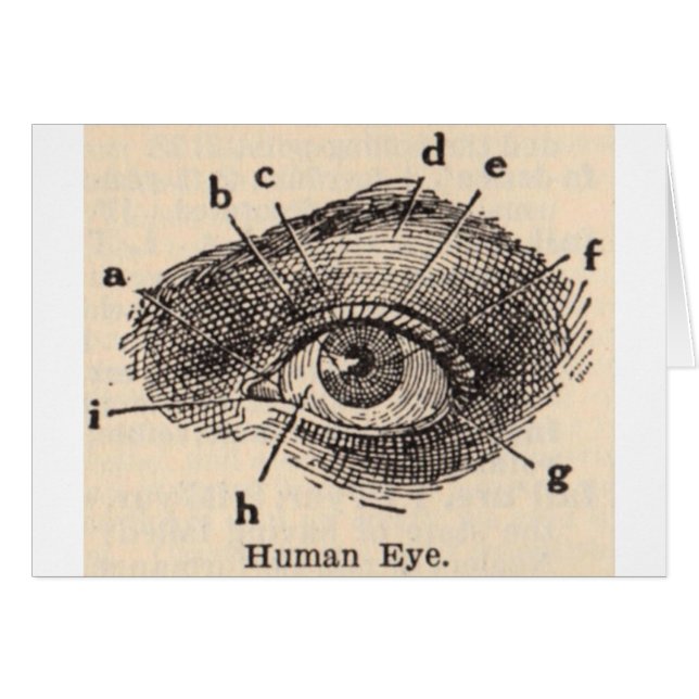 Jag ser dig hälsningskort (Framsidan Horizontal)