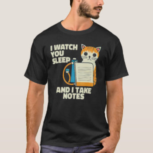 Jag ser dig i sömnkatten Polysomnografi T Shirt