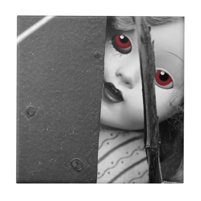 Jag ser dig kakelplatta (Framsidan)