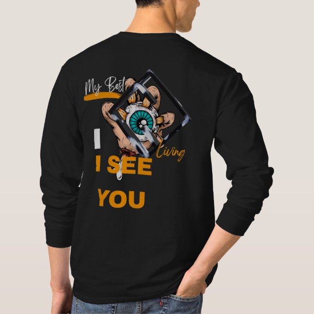 Jag ser dig t shirt (Baksida)