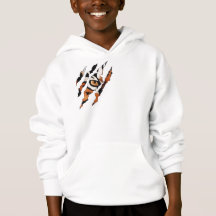 Jag ser dig. Tiger Öga och Klo Sweatshirt