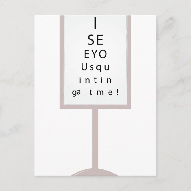 Jag ser dig vykort (Framsida)