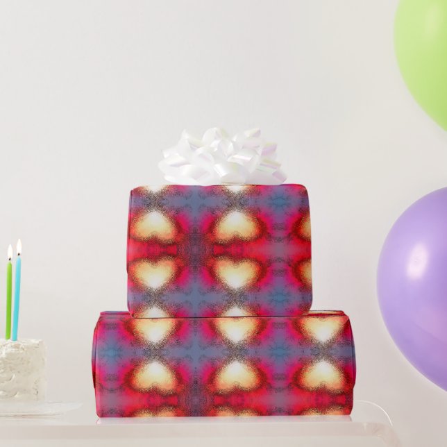 "Jag ser ditt hjärta" (30 x 6' projektionsyta) som Presentpapper (Festgåvor)