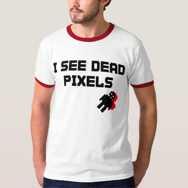 Jag ser döda PIXEL T-shirt (Framsida)