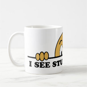 Jag ser dumt folk kaffemugg