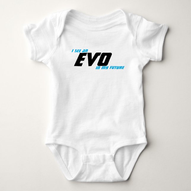 Jag ser en EVO i min framtid T-shirt (Framsida)