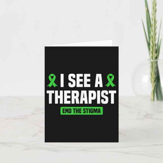 Jag ser ett terapeutiskt slut på den psykiska häls kort (Framsida)
