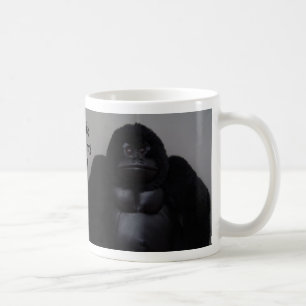 Jag ser ful ut utan kaffe - humoristisk mugg