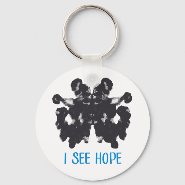 Jag ser Hope Keychain Nyckelring (Framsida)