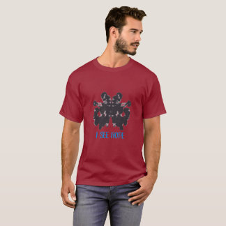 Jag ser hoppfärgutslagsplatsen t-shirt