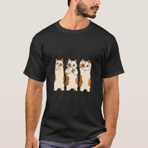 Jag Ser Inget Jag Hör Inget Jag Säger Inget Katter T Shirt