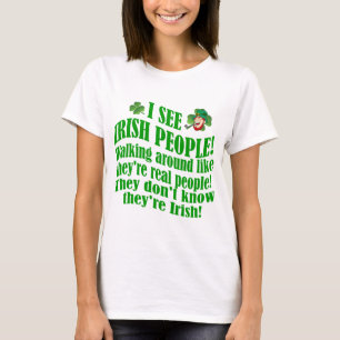Jag ser irländarna t shirt