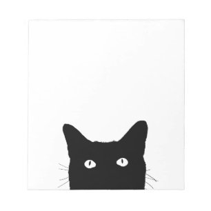 Jag ser katten klicka för att välja din färgrik anteckningsblock