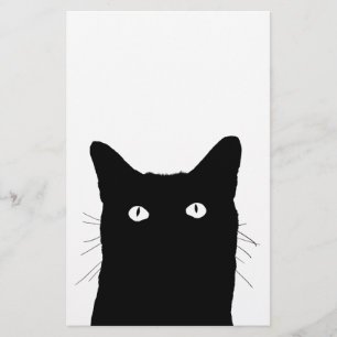 Jag ser katten klicka för att välja din färgrik brevpapper