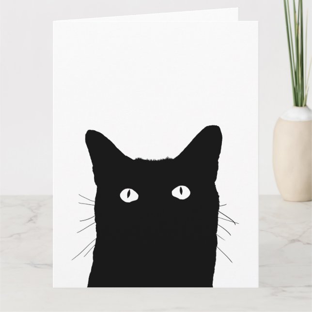 Jag ser katten klicka för att välja din kort (Framsida)