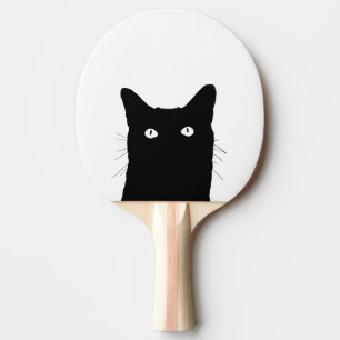 Jag ser katten klicka för att välja en pingisracket