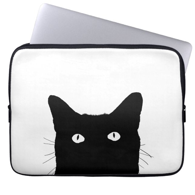Jag ser Kattklick för att välja en Anpassningsbar  Laptop Sleeve (Framsidan)