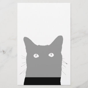 Jag ser kattklick för att välja färgdjup brevpapper