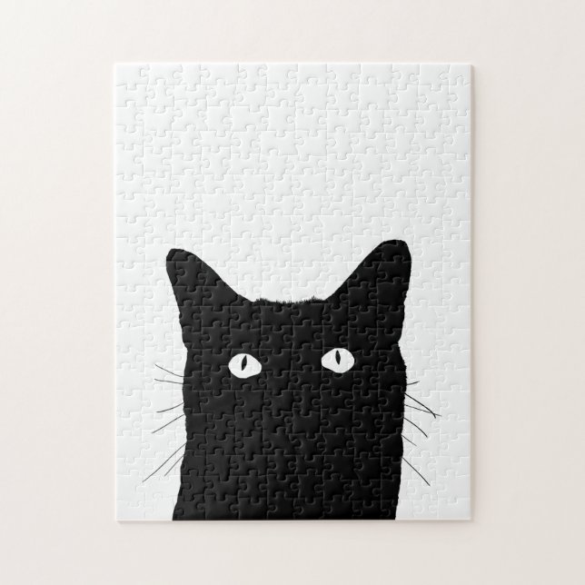 Jag ser kattklick för att välja färgdjup pussel (Vertikal)