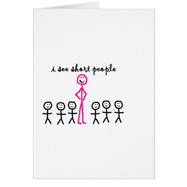 Jag ser kort folk (Framsidan)