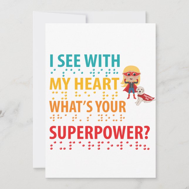 Jag ser med min hjärna-flicka - blindskrift (Framsida)