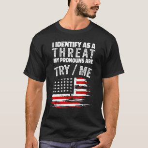Jag ser mitt tal som ett hot. t shirt