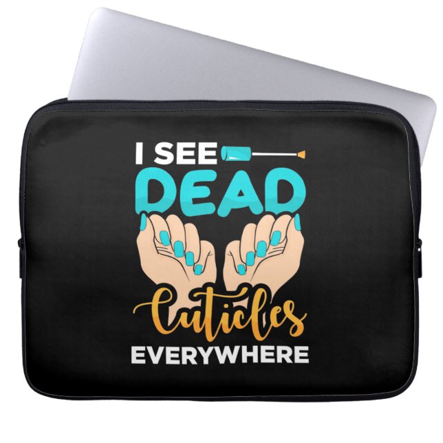 Jag ser muskulatur överallt laptop fodral (Framsidan)