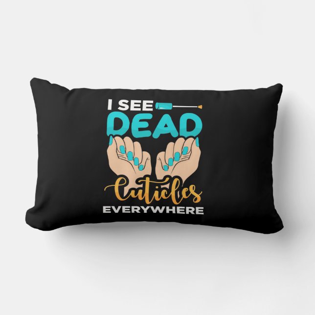 Jag ser muskulatur överallt lumbarkudde (Framsida)