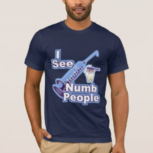 Jag ser Numb folk Tee