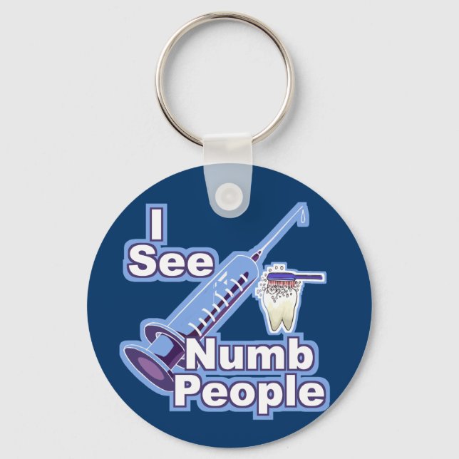 Jag ser Numb People Nyckelring (Framsida)