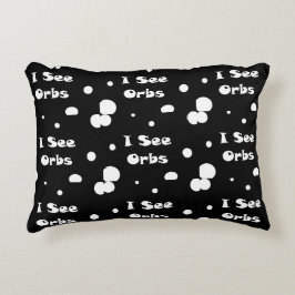 Jag ser orbaccentkuddar prydnadskudde