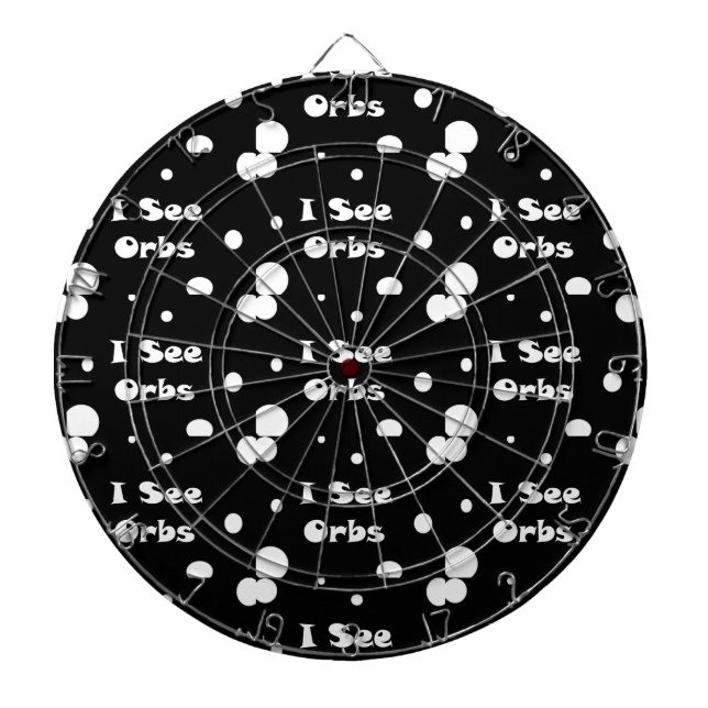 Jag ser Orbs-dartboard Darttavla (Framsidan)