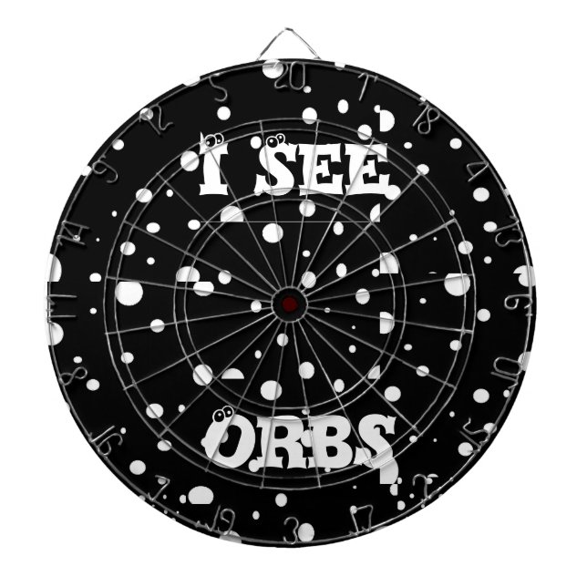 Jag ser Orbs-dartboard Piltavla (Framsidan)