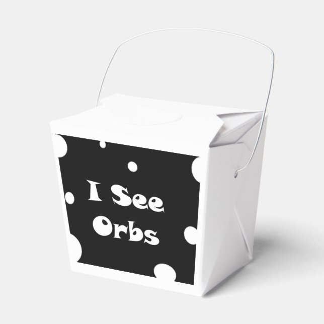 Jag ser Orbs-favbox Presentaskar (Framsidan Sidan)