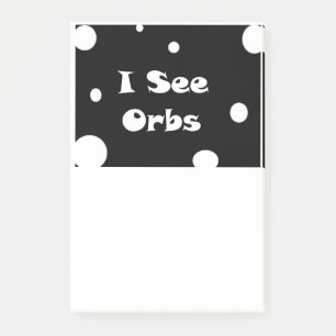 Jag ser Orbs-post-it-notes Post-it Block