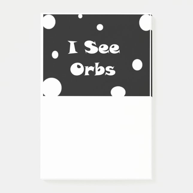 Jag ser Orbs-post-it-notes Post-it Block (Framsida)