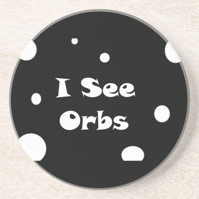 Jag ser Orbs-underlägg Underlägg Sandsten (Framsidan)