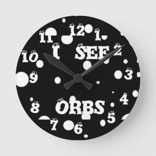 Jag ser Orbs-väggen ta tid på Rund Klocka