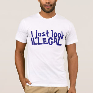 JAG SER PRECIS DEN OLAGLIGA T-TRÖJA TEE