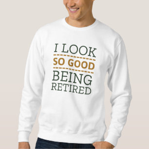 Jag ser så Bra som är pensionerad Lång Ärmad Tröja