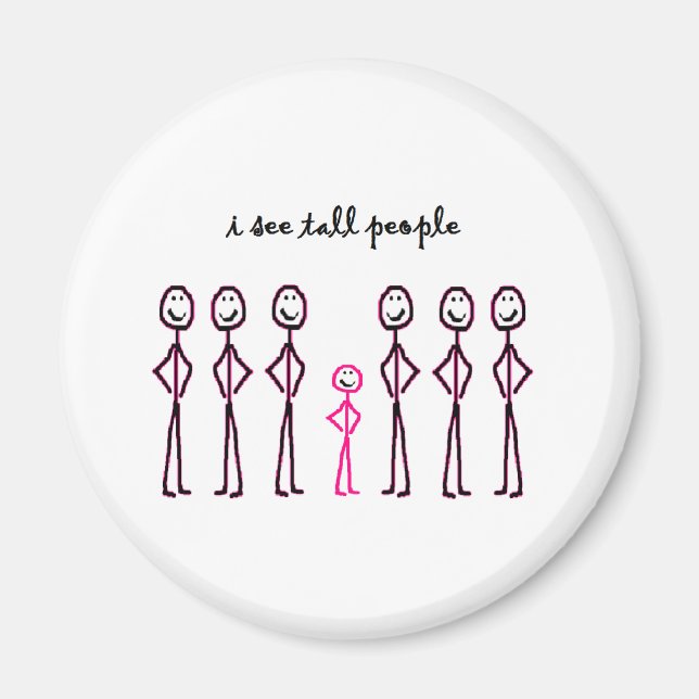 Jag ser Tall People Magnet (Framsidan)